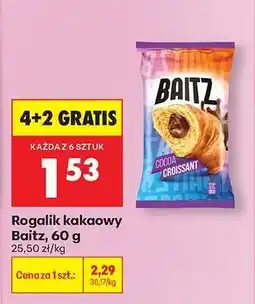 Biedronka Rogalik kakaowy Baitz 60 g oferta