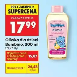 Biedronka Oliwka dla dzieci Bambino, 300 ml oferta