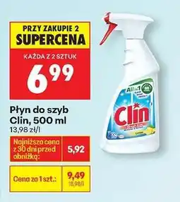 Biedronka Płyn do szyb Clin 500 ml oferta