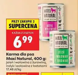 Biedronka Karma dla psa Maxi Natural, 400 g oferta