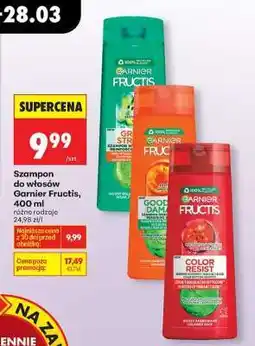 Biedronka Szampon do włosów Garnier Fructis, 400 ml oferta