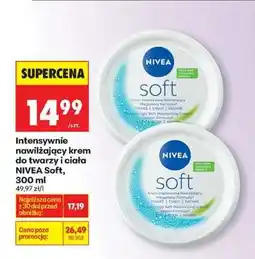 Biedronka NIVEA Soft, 300 ml oferta