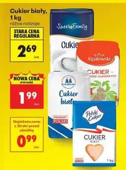 Biedronka Cukier biały 1 kg oferta