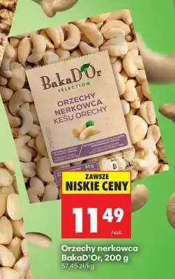 Biedronka Orzechy nerkowca BakaD’Or, 200 g oferta