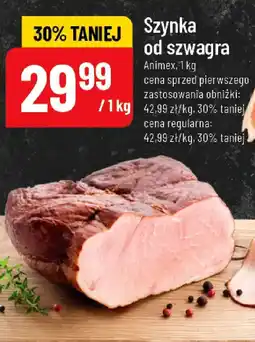 Polomarket Szynka od szwagra Animex oferta