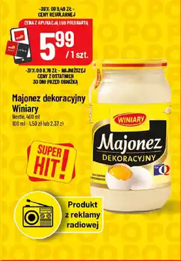 Polomarket Majonez dekoracyjny Winiary Nestlé oferta