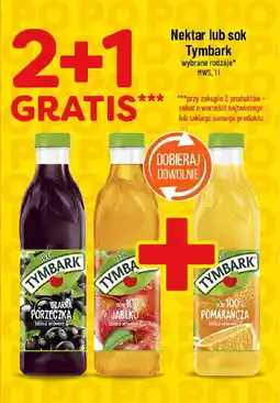 Polomarket Nektar lub sok Tymbark MWS oferta