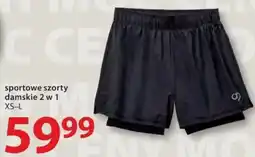 NKD Sportowe szorty damskie 2 w 1 oferta