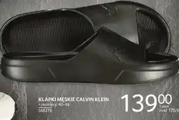 Selgros Klapki męskie Calvin Klein oferta