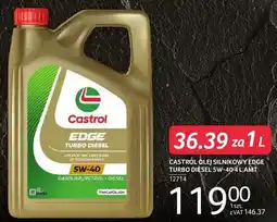 Selgros CASTROL OLEJ SILNIKOWY EDGE TURBO DIESEL 5W-40 4 L AMT oferta