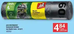 Selgros Jan Niezbędny Magnum worki na śmieci 60l 10szt oferta