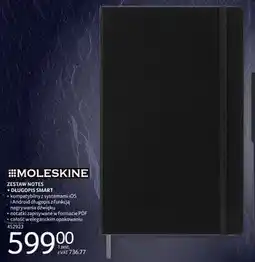 Selgros Zestaw notes + długopis smart MOLESKINE oferta