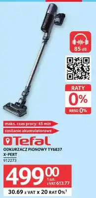 Selgros Odkurzacz pionowy TY6837 X-Pert Tefal oferta
