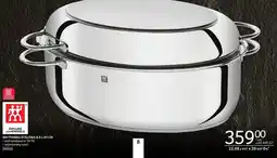Selgros Brytfanna stalowa Zwilling J.A. Henckels 8.5L/41 cm oferta