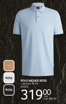 Selgros Polo męskie Boss oferta