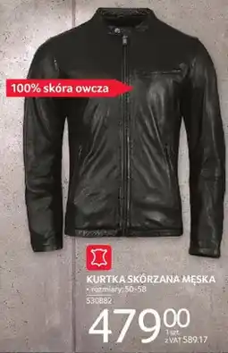 Selgros Kurtka skórzana męska oferta
