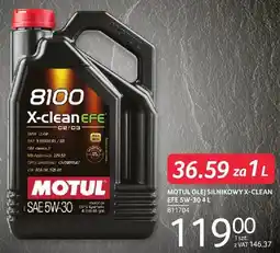 Selgros MOTUL OLEJ SILNIKOWY X-CLEAN EFE 5W-30 oferta