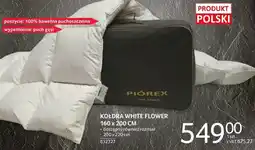 Selgros Kołdra WHITE FLOWER 160x200 cm oferta