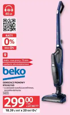 Selgros Odkurzacz pionowy RT61821VD Beko oferta