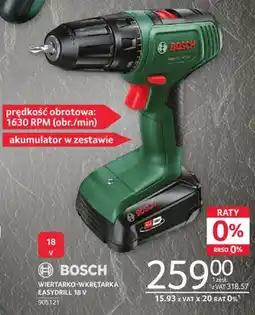 Selgros Wiertarko-wkrętarka BOSCH EASYDRILL 18 V oferta