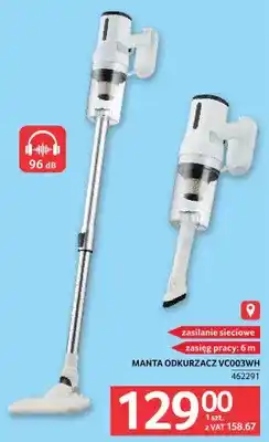 Selgros Odkurzacz Manta VC003WH oferta