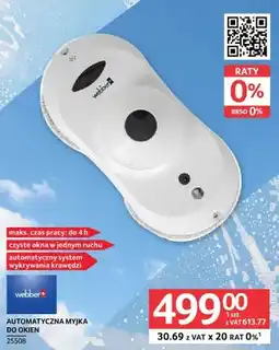 Selgros Automatyczna myjka do okien Webber oferta