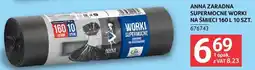 Selgros Anna Zaradna supermocne worki na śmieci 160l 10szt oferta