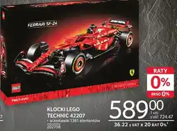 Selgros KLOCKI LEGO TECHNIC 42207 oferta