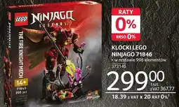 Selgros KLOCKI LEGO NINJAGO 71846 oferta