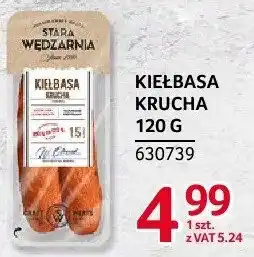 Selgros Kiełbasa krucha Stara Wędżarnia oferta
