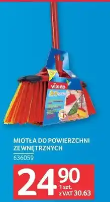 Selgros Miotła do powierzchni zewnętrznych Vileda oferta