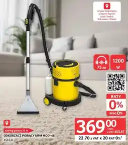 Selgros Odkurzacz piorący ODKURZACZ PIORĄCY MPM MOD-48 oferta
