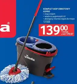 Selgros Komplet mop obrotowy H2PRO Vileda oferta