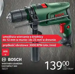 Selgros Wiertarka udarowa BOSCH EASYIMPACT 600 oferta