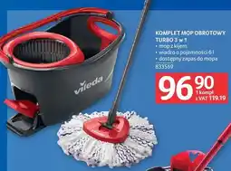 Selgros Komplet mop obrotowy turbo 3 w 1 Vileda oferta