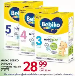 Selgros Mleko Bebiko 2-5 600 g wybrane rodzaje oferta