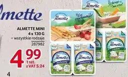 Selgros Ser Almette Mini 4 x 130 g wszystkie rodzaje oferta