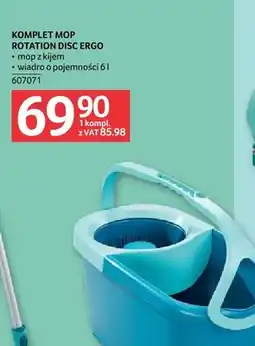 Selgros Komplet mop Rotation Disc Ergo Leifheit oferta