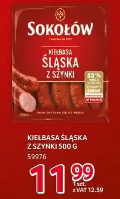 Selgros Kiełbasa śląska z szynki Sokołów oferta