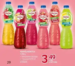 Selgros Napój Hortex 1,75l wszystkie rodzaje oferta
