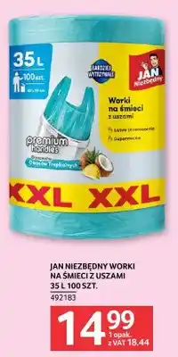 Selgros Jan Niezbędny worki na śmieci z uszami 35l 100szt oferta