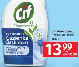 Selgros Cif spray do łazienek oferta
