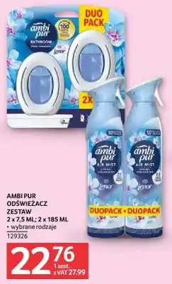 Selgros Ambi Pur odświeżacz zestaw 2x75 ml, 2x185 ml wybrane rodzaje oferta