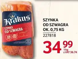 Selgros Szynka od szwagra Krakus ok oferta