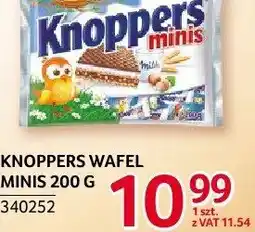 Selgros Knoppers Wafel Minis oferta