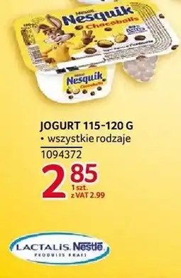 Selgros Jogurt Nestle 115-120 g wszystkie rodzaje oferta