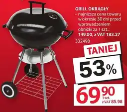 Selgros Grill okrągły oferta