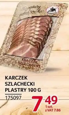 Selgros Karczek szlachecki plastry ŻMB Białystok oferta