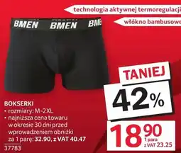 Selgros Bokserki rozmiary M-2XL oferta