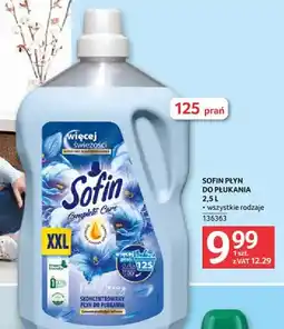Selgros Płyn do płukania Sofin Complete Care XXL oferta